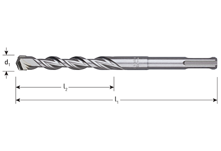 Hamerboren SDS-plus 6,0x50/110