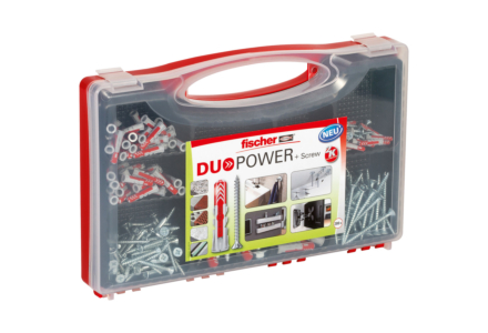 Fischer Red-Box DuoPower pluggen met schroeven 280 delig